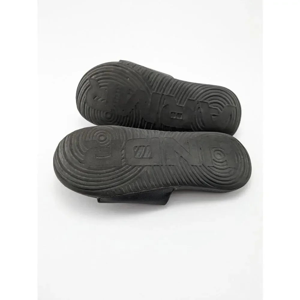 Mens Under Armour Ansa Fix Slide Black SlipOn Comfort Sandals 3023761-004 Size 7